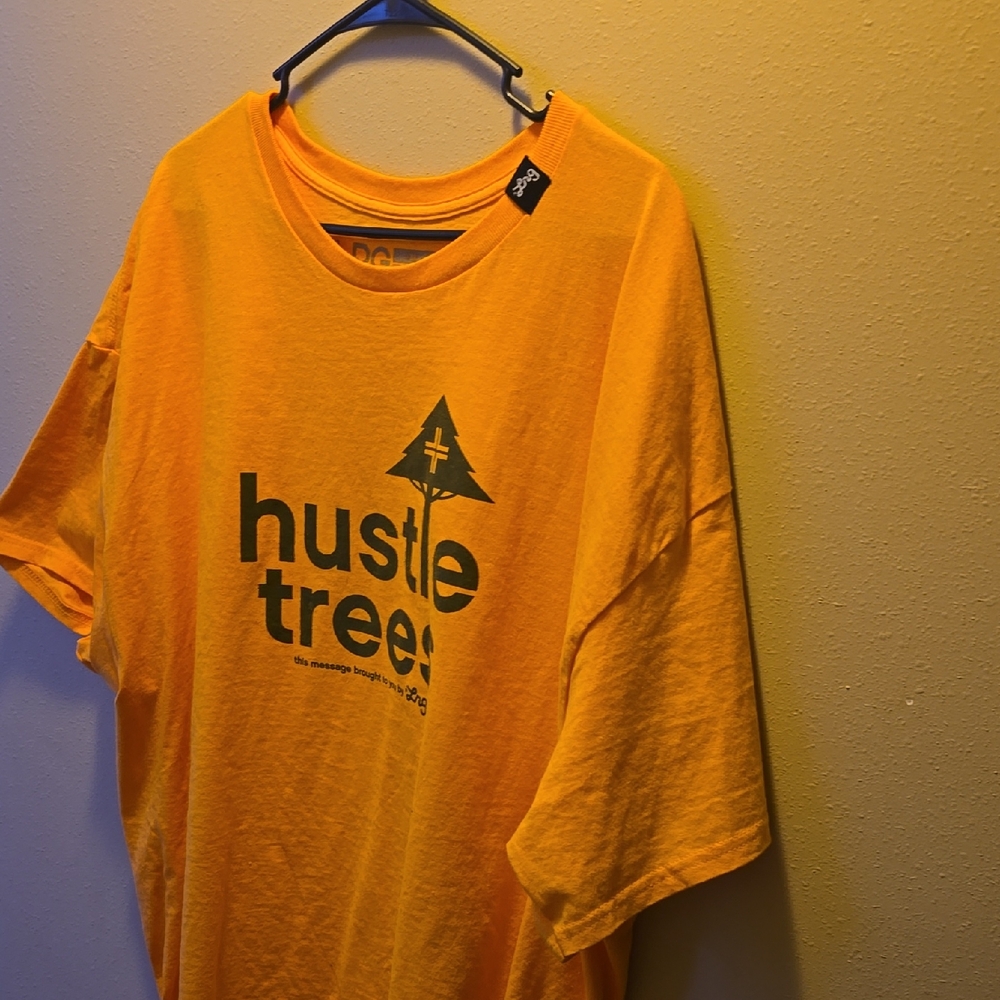Lrg 3x Hustle Trees Yellowish orange T-Shirt